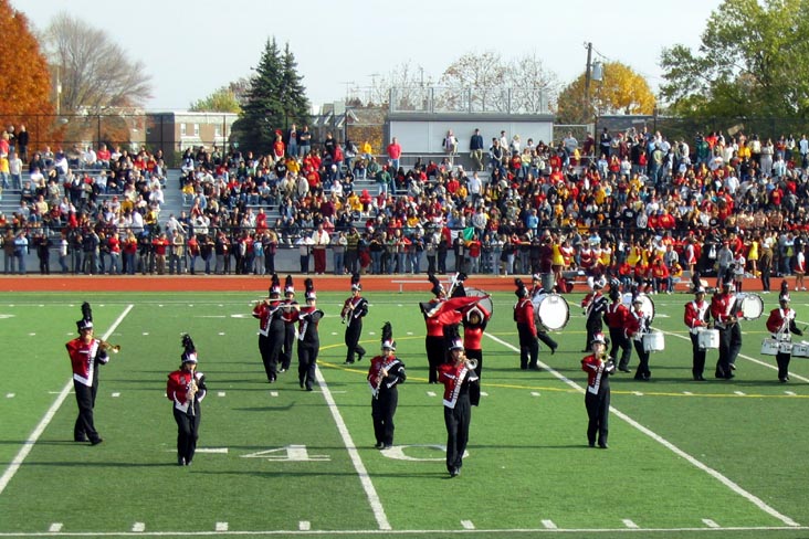 Halftime, Northeast vs. Central Thanksgiving Day Football Classic, Northeast High School, Northeast Philadelphia, November 22, 2007
