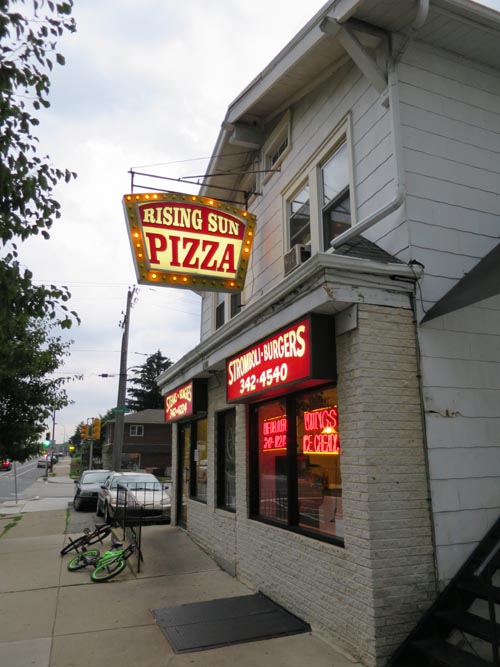 Rising Sun Pizza, 6919 Rising Sun Avenue, Northeast Philadelphia, Philadelphia, Pennsylvania, July 3, 2014