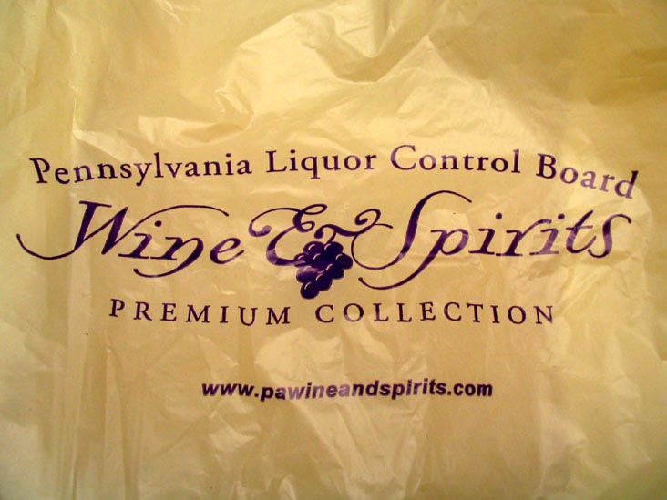 Pennsylvania Liquor Control Board Shopping Bag