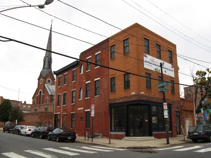 3rd Street and Fairmount Avenue, NW Corner, Northern Liberties, Philadelphia, Pennsylvania