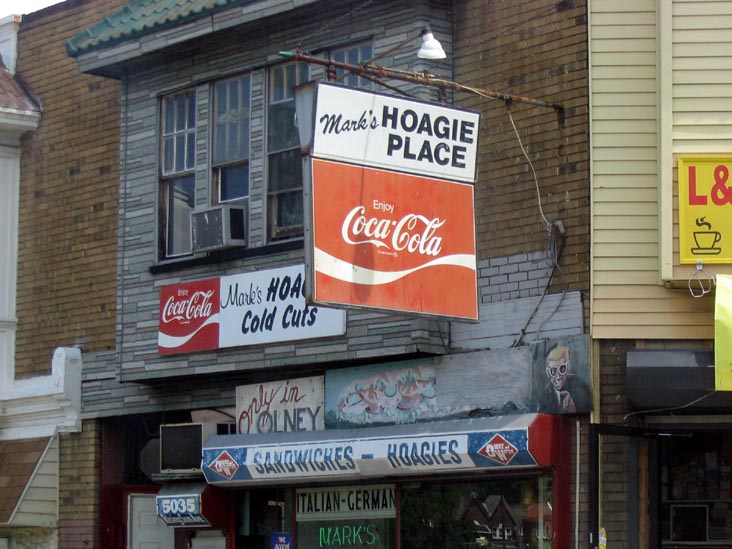 Mark's Hoagie Place, 5035 Rising Sun Avenue, Olney, Philadelphia, Pennsylvania
