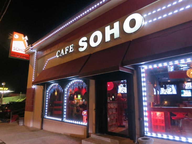 Cafe Soho, 468 West Cheltenham Avenue, East Oak Lane, Philadelphia, Pennsylvania, March 24, 2013