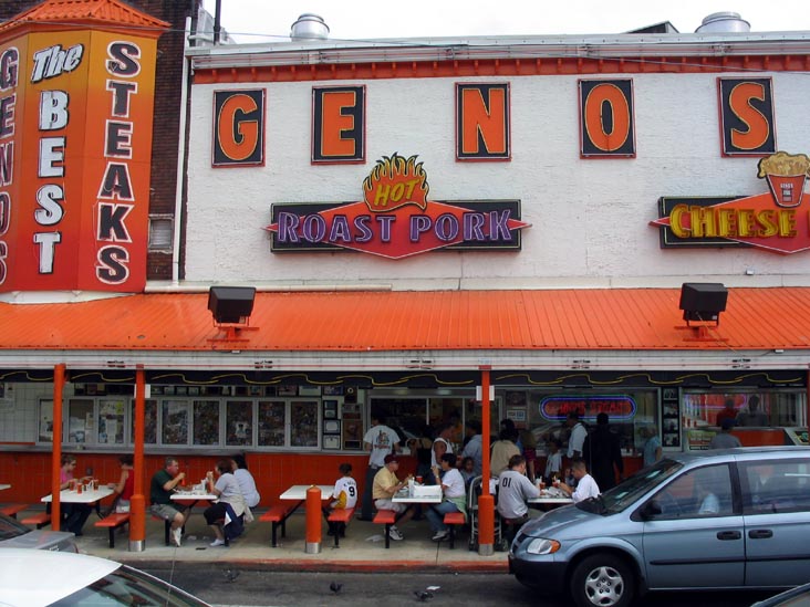 Geno's Steaks, 1219 South 9th Street, South Philadelphia
