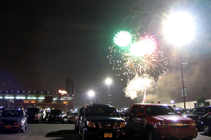 Post-Game Fireworks, Citizens Bank Park, South Darien Street, South Philadelphia, Pennsylvania, June 29, 2007