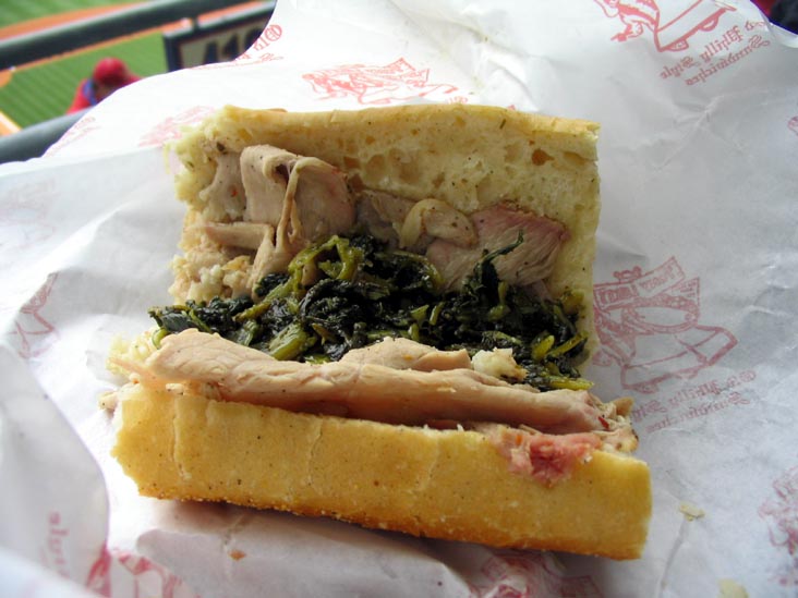 Pork Sandwich, Tony Luke's, Citizens Bank Park, South Philadelphia, Philadelphia, Pennsyvlania, Opening Day, March 31, 2008