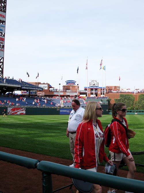 Philadelphia Phillies vs. Pittsburgh Pirates, View From Section 132, Citizens Bank Park, Philadelphia, Pennsylvania, April 3, 2010
