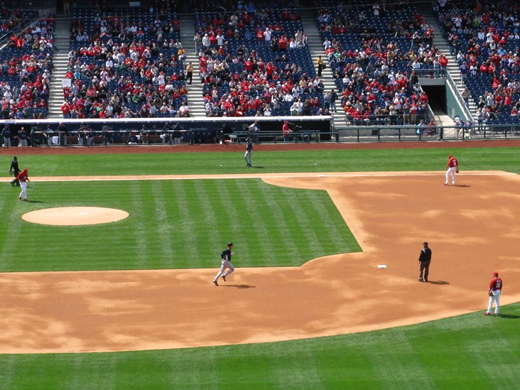 Pat Burrell Home Run Trot, Philadelphia Phillies vs. Tampa Bay Rays, Citizens Bank Park, Philadelphia, Pennsylvania, April 4, 2009