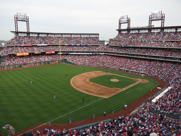 Philadelphia Phillies vs. New York Mets, Citizens Bank Park, Philadelphia, Pennsylvania, April 14, 2012
