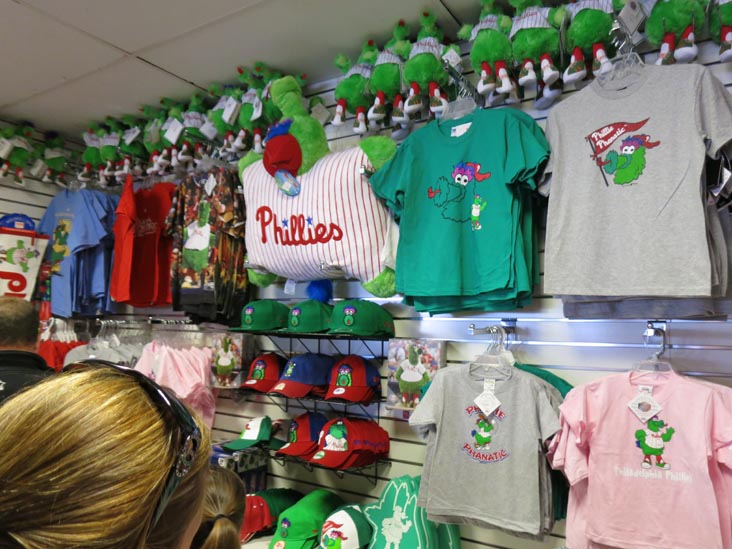 All Things Phanatic Stand, Main Concourse Behind Section 121, Citizens Bank Park, Philadelphia, Pennsylvania, April 29, 2012