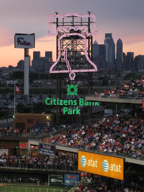 Liberty Bell, Philadelphia Phillies vs. Atlanta Braves, Citizens Bank Park, Philadelphia, Pennsylvania, May 7, 2011