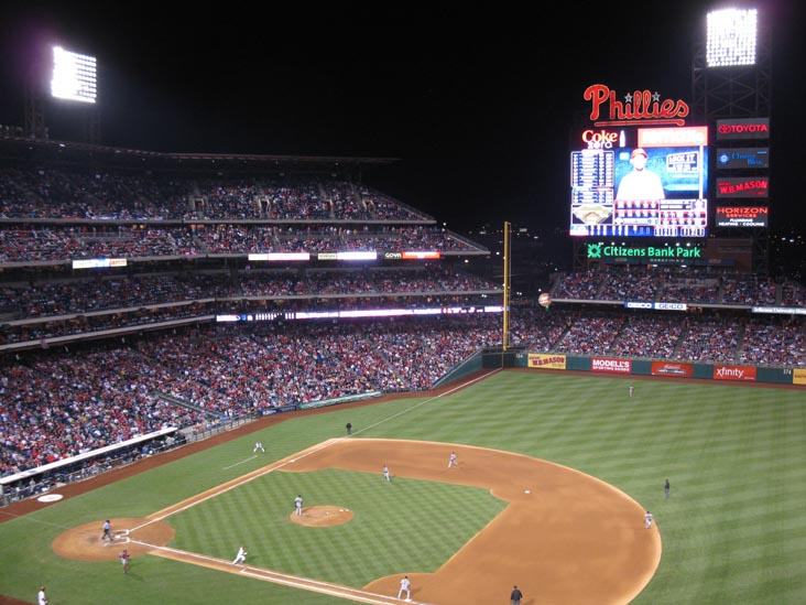 Philadelphia Phillies vs. Atlanta Braves, Citizens Bank Park, Philadelphia, Pennsylvania, May 7, 2011
