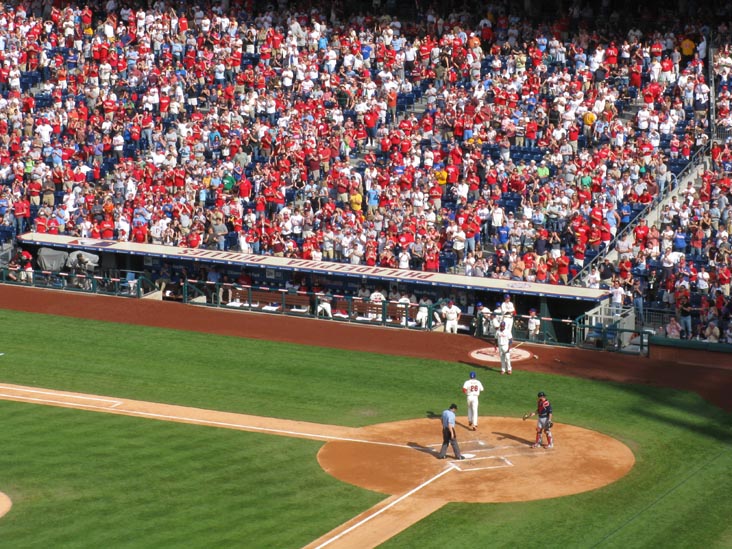 Chase Utley Home Run, Philadelphia Phillies vs. Atlanta Braves, Citizens Bank Park, Philadelphia, Pennsylvania, May 9, 2009