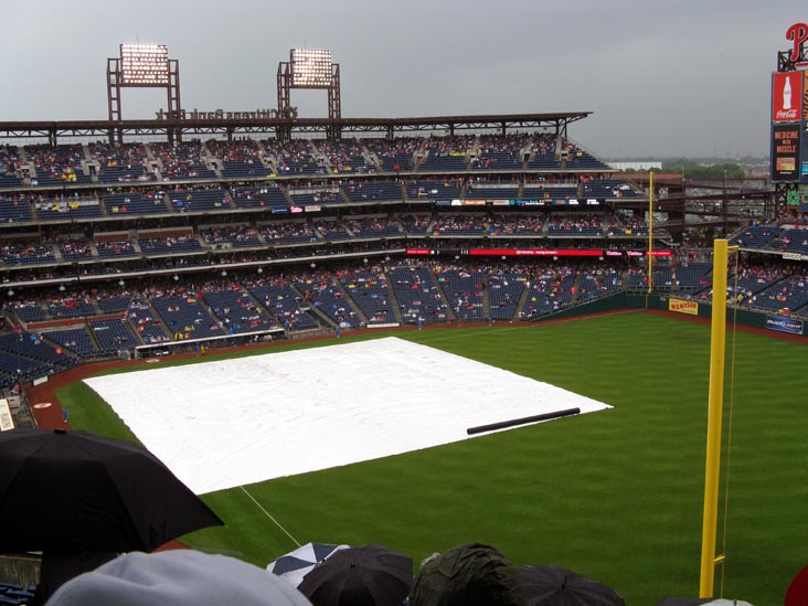 Rain Delay, Philadelphia Phillies vs. Toronto Blue Jays, Citizens Bank Park, Philadelphia, Pennsylvania, May 18, 2008
