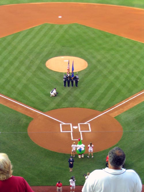 National Anthem, Philadelphia Phillies vs. Arizona Diamondbacks, Citizens Bank Park, Philadelphia, Pennsylvania, May 28, 2007
