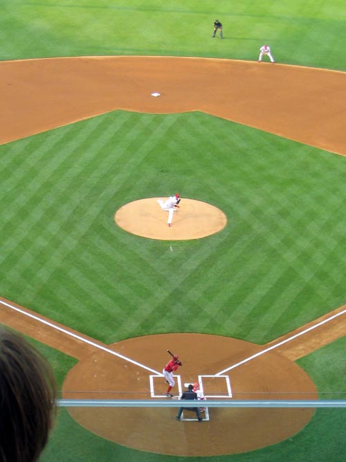 First Pitch, Philadelphia Phillies vs. Arizona Diamondbacks, Citizens Bank Park, Philadelphia, Pennsylvania, May 28, 2007