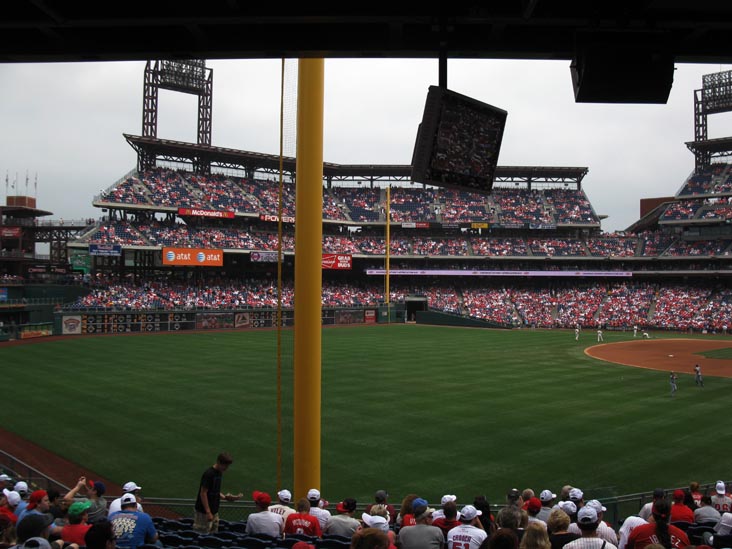 Philadelphia Phillies vs. Chicago Cubs, View From Section 140, Citizens Bank Park, Philadelphia, Pennsylvania, June 12, 2011