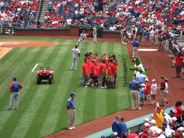 National Anthem, Philadelphia Phillies vs. Chicago Cubs, View From Section 140, Citizens Bank Park, Philadelphia, Pennsylvania, June 12, 2011