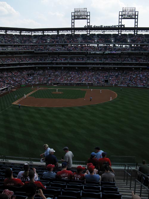 Philadelphia Phillies vs. Minnesota Twins, View From Section 303, Citizens Bank Park, Philadelphia, Pennsylvania, June 19, 2010