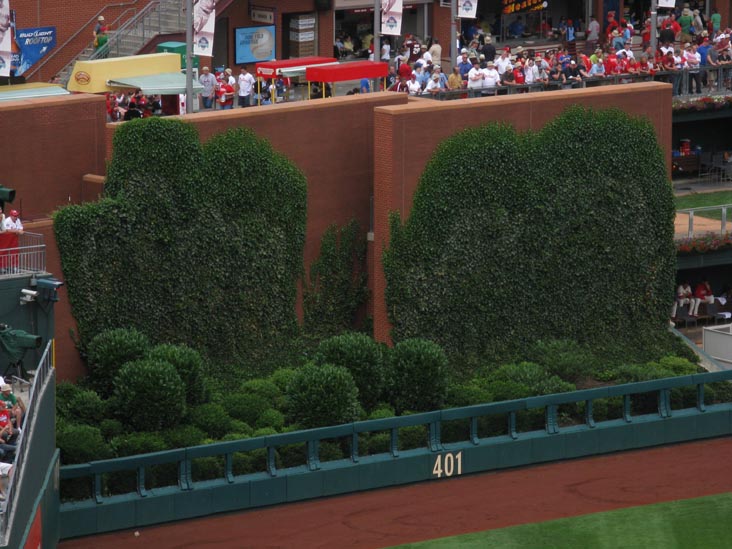 Batter's Eye, View From Section 331, Philadelphia Phillies vs. Baltimore Orioles, Citizens Bank Park, Philadelphia, Pennsylvania, June 21, 2009