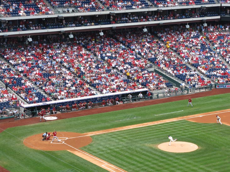 First Pitch, Philadelphia Phillies vs. Arizona Diamondbacks, Citizens Bank Park, Philadelphia, Pennsylvania, July 13, 2008