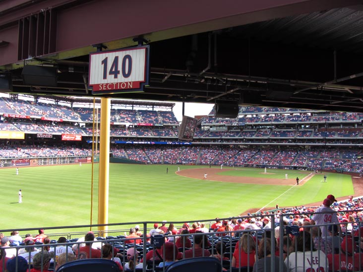 Philadelphia Phillies vs. Colorado Rockies (Section 331), Citizens Bank Park, Philadelphia, Pennsylvania, September 9, 2012