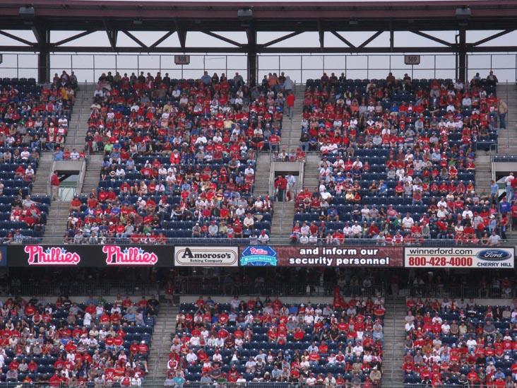 Sections 308-309, Philadelphia Phillies vs. New York Mets, View From Section 331, Citizens Bank Park, Philadelphia, Pennsylvania, September 12, 2009