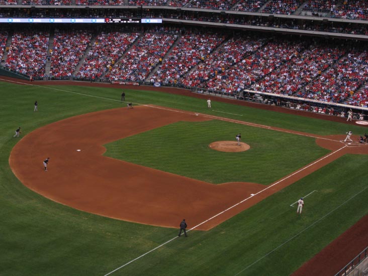 Ryan Howard At Bat, Philadelphia Phillies vs. New York Mets, View From Section 331, Citizens Bank Park, Philadelphia, Pennsylvania, September 12, 2009