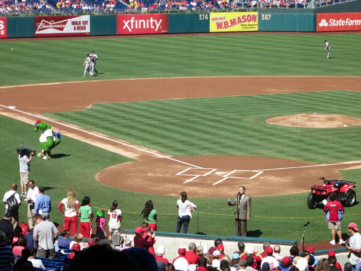 Philadelphia Phillies vs. Atlanta Braves, Citizens Bank Park, Philadelphia, Pennsylvania, September 23, 2012