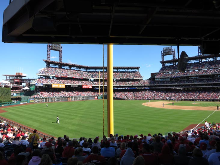 Philadelphia Phillies vs. Atlanta Braves (Section 140), Citizens Bank Park, Philadelphia, Pennsylvania, September 23, 2012