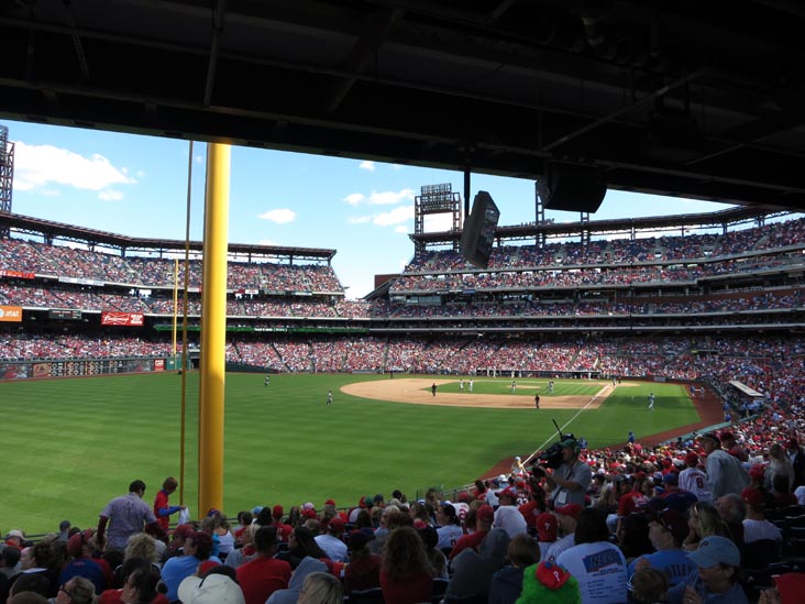 Philadelphia Phillies vs. Atlanta Braves (Section 140), Citizens Bank Park, Philadelphia, Pennsylvania, September 23, 2012