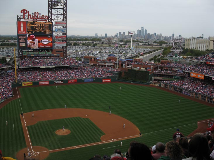 Philadelphia Phillies vs. New York Mets, View From Section 417, Citizens Bank Park, Philadelphia, Pennsylvania, September 26, 2010