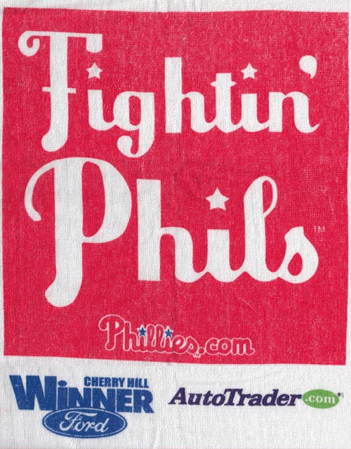 Fightin' Phils Rally Towel Giveaway, Philadelphia Phillies vs. New York Mets, Citizens Bank Park, Philadelphia, Pennsylvania, September 26, 2010