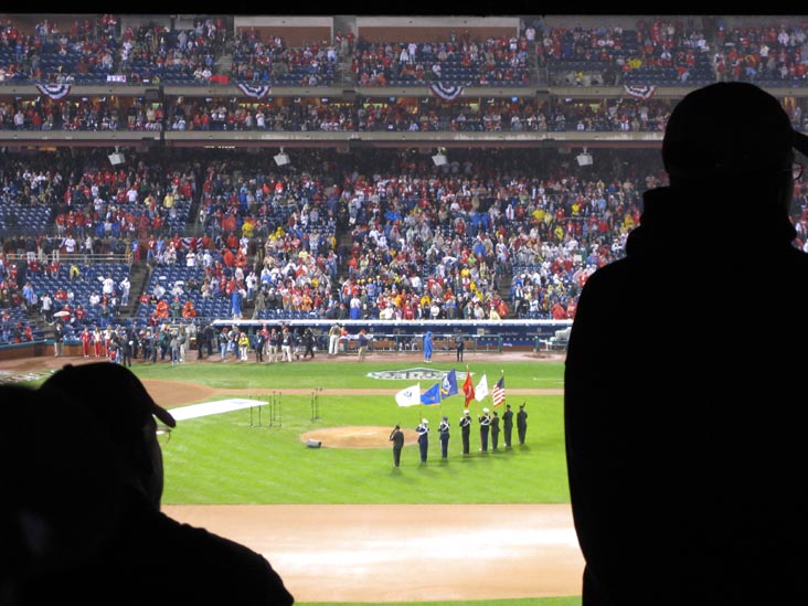 Presentation Of Colors From Terrace Level, Philadelphia Phillies vs. New York Yankees, World Series Game 3, Citizens Bank Park, Philadelphia, Pennsylvania, October 31, 2009