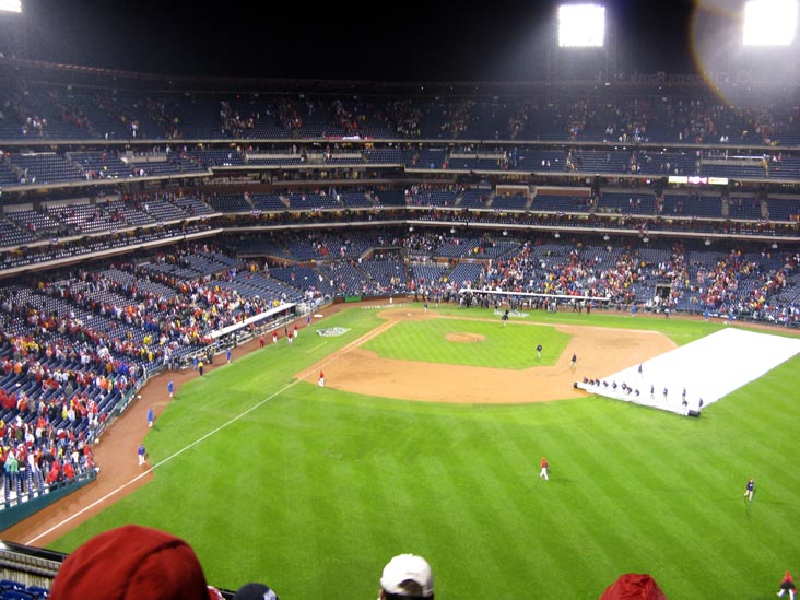 Postgame, View From Section 302, Philadelphia Phillies vs. New York Yankees, World Series Game 3, Citizens Bank Park, Philadelphia, Pennsylvania, October 31, 2009