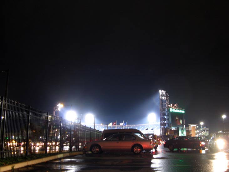 Parking Lot, Postgame, Philadelphia Phillies vs. New York Yankees, World Series Game 3, Citizens Bank Park, Philadelphia, Pennsylvania, October 31, 2009