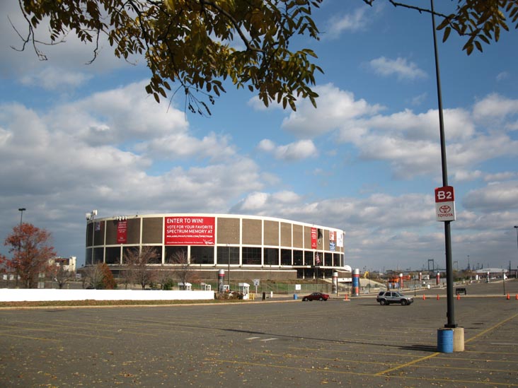 The Spectrum, Sports Complex Parking Lot, Philadelphia, Pennsylvania, November 27, 2010