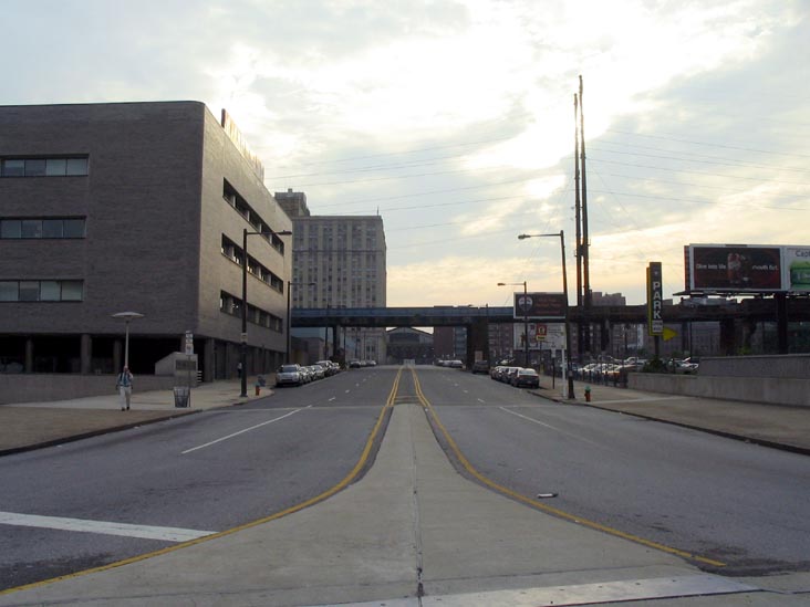 John F. Kennedy Boulevard Looking West From 30th Street Station, Philadelphia, Pennsylvania