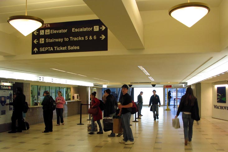 SEPTA Ticket Windows, 30th Street Station, Philadelphia, Pennsylvania