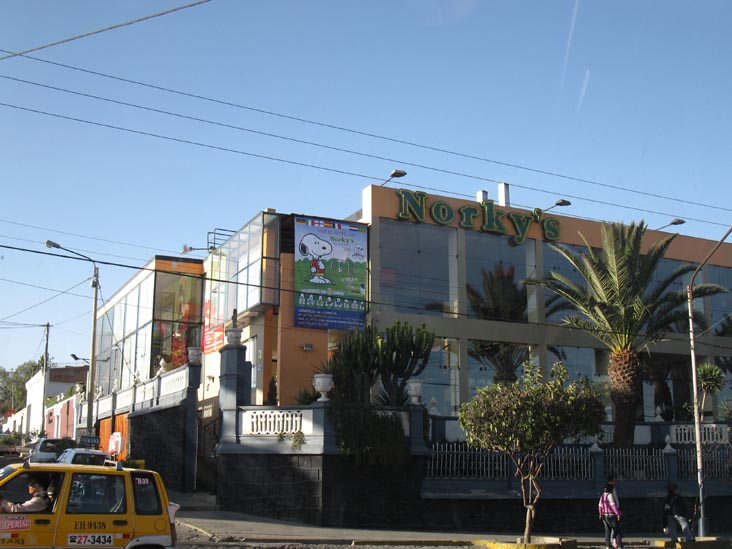 Norky's, Avenida Ejercito and Calle Misti, Arequipa City Tour, Arequipa, Peru, July 5, 2010