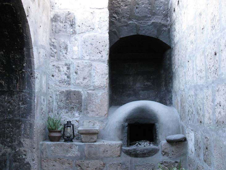 Clay Oven, Cell Adjoining Córdova Street, Monasterio de Santa Catalina/Santa Catalina Monastery, Arequipa, Peru