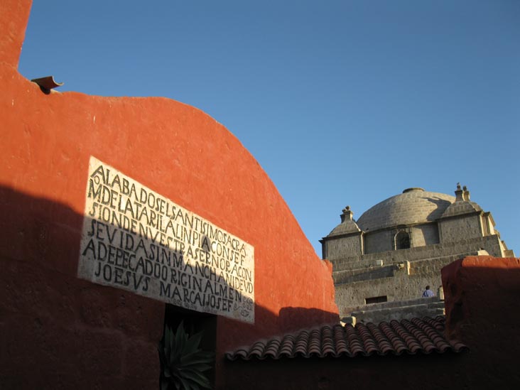 Granada Street/Calle Granada, Monasterio de Santa Catalina/Santa Catalina Monastery, Arequipa, Peru