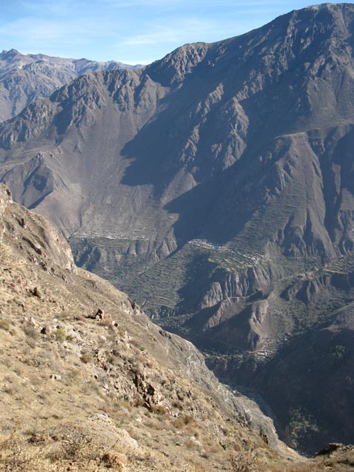 Mirador de Tapay, Colca Canyon/Cañon de Colca, Colca Valley/Valle del Colca, Arequipa Region, Peru, July 7, 2010