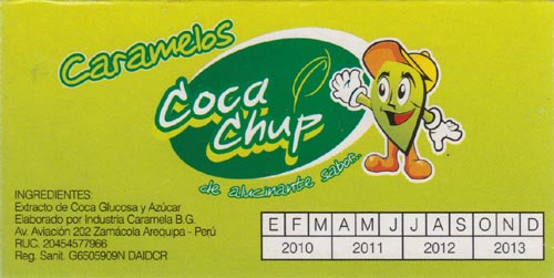 Coca Chup Caramelo Packaging