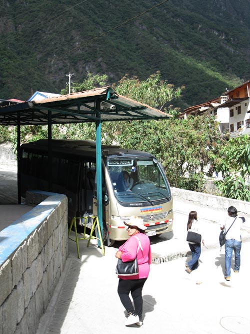 Machu Picchu Bus Stop, Aguas Calientes/Machupicchu Pueblo, Cusco Region, Peru