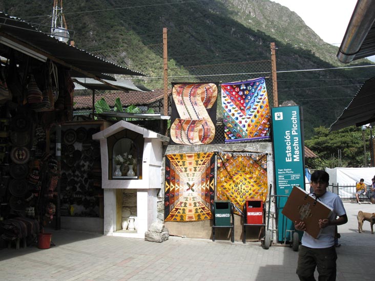 Train Station Entrance, Mercado Artesanal/Handicrafts Market, Aguas Calientes/Machupicchu Pueblo, Cusco Region, Peru