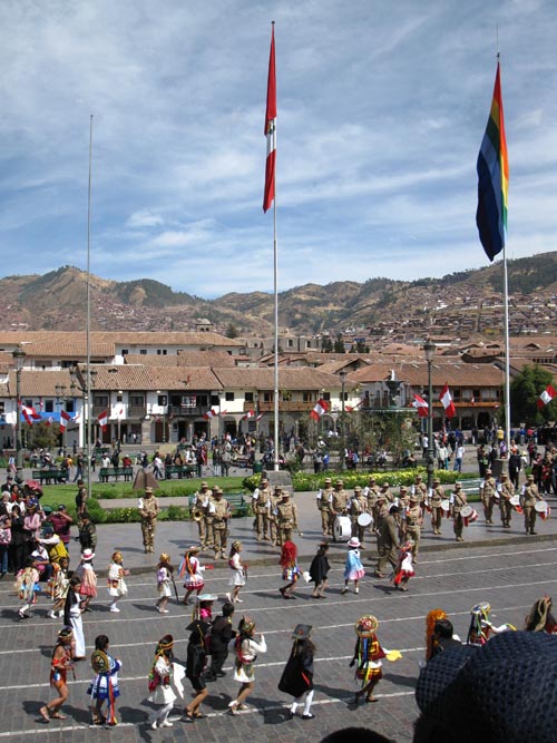 Plaza de Armas From Basílica Catedral/Catedral Basílica de la Virgen de la Asunción, Cusco, Peru