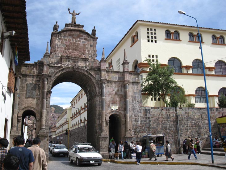 Arco de Santa Clara, Plaza San Francisco, Cusco City Tour, Cusco, Peru, July 11, 2010