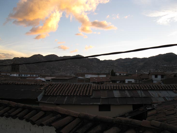 View From Room 216, Inkarri Hostal, Collacalle, 204, Cusco, Peru