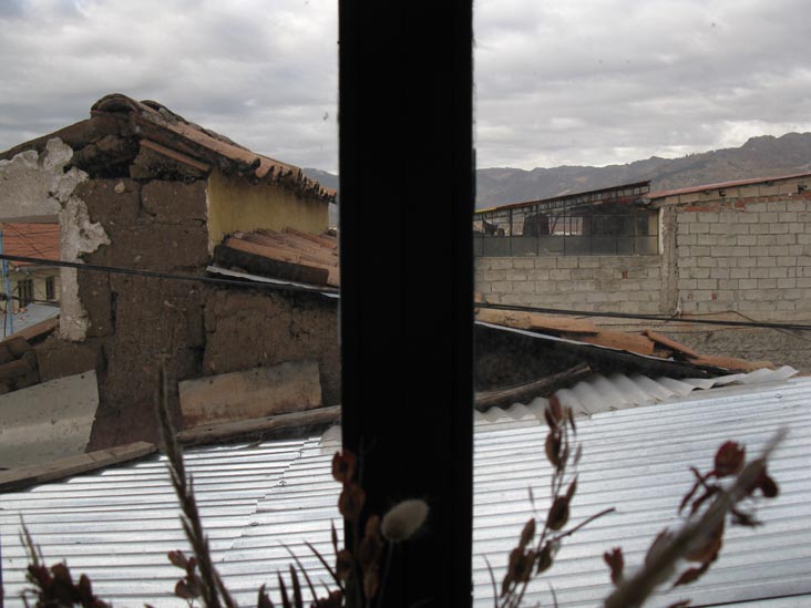 View From Room 114, Inkarri Hostal, Collacalle, 204, Cusco, Peru