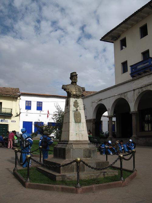 Ladislao Espinar Monument, Plazoleta Espinar, Cusco, Peru